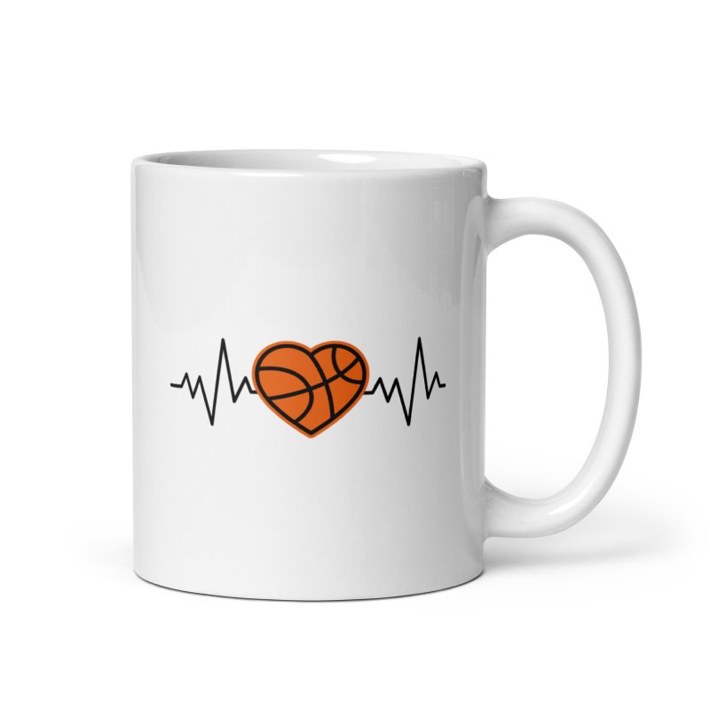 Taza de regalo para jugadores de baloncesto latido por el básquet