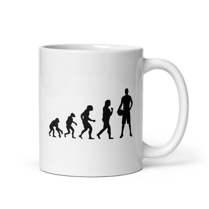 Taza Evolución Baloncesto | Regalo Original para el Jugador Perfecto