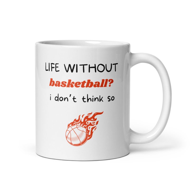 Taza baloncesto para regalar a aquellos que no pueden vivir sin este magnifico deporte
