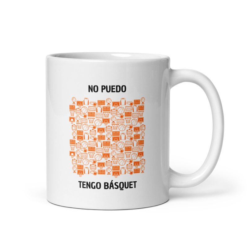 Taza de baloncesto no puedo tengo básquet