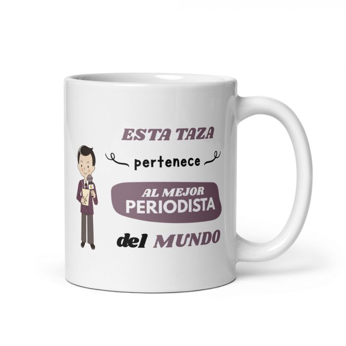 Taza de regalo para el mejor periodista