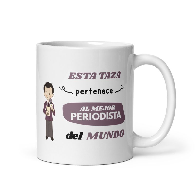 Taza de regalo para el mejor periodista