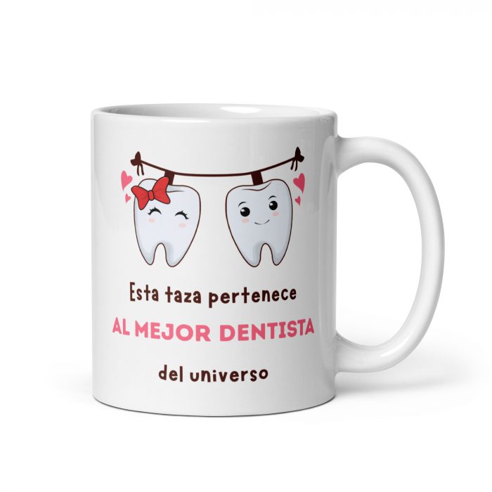 Taza para el mejor dentista del universo - un regalo especial