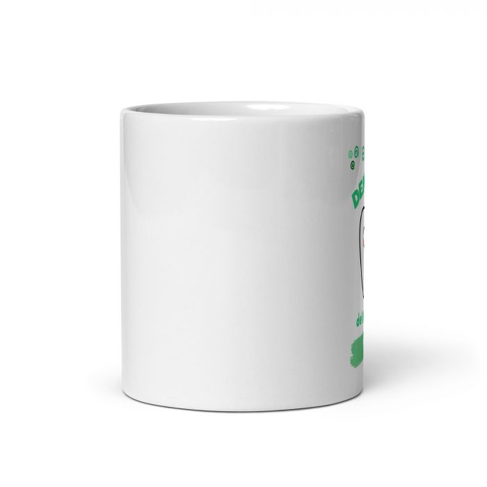 Taza "El Mejor Dentista del Mundo" | Regalo Personalizable Odontólogo | Diente Sonriente - Imagen 3
