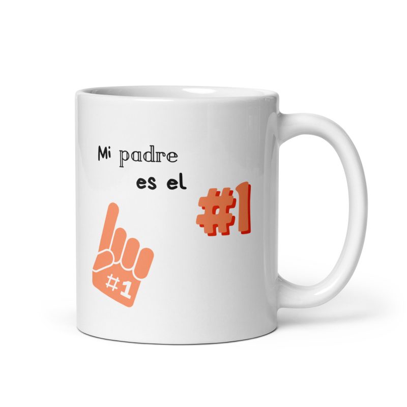 Taza mi padre es el número uno