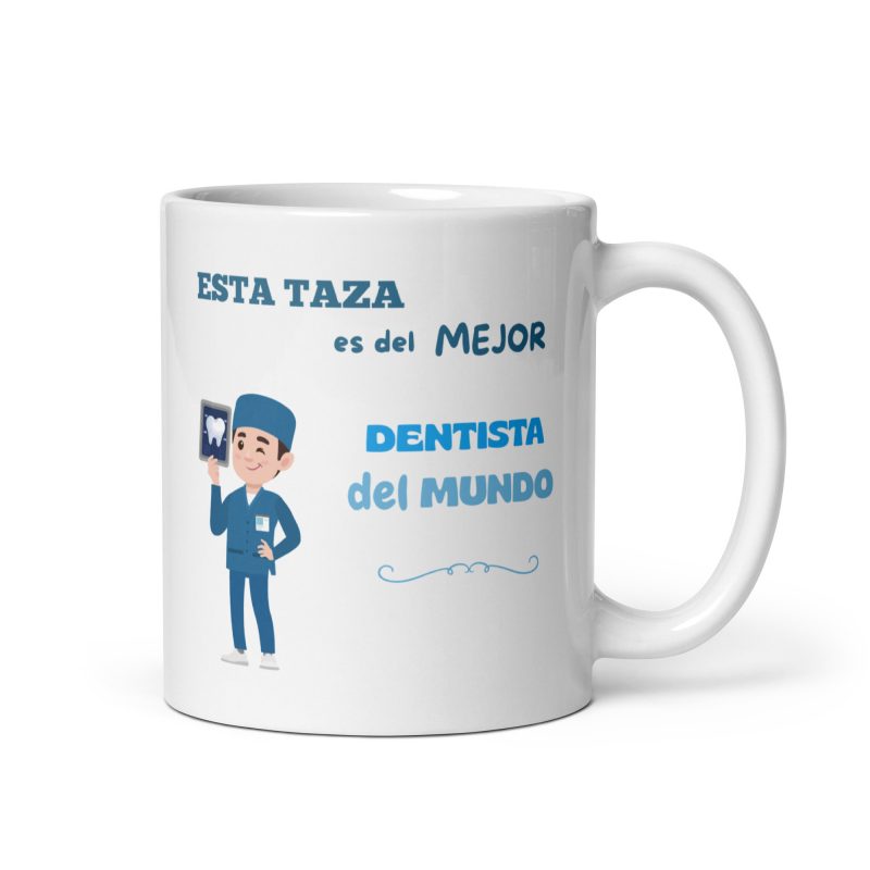 Taza "El Mejor Dentista del Mundo" | Regalo Original para Odontólogos
